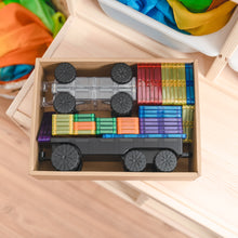 Load image into Gallery viewer, Connetix Rainbow 50pc Transport Pack