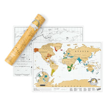 Load image into Gallery viewer, Luckies Scratch Map Travel Edition