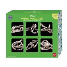 Load image into Gallery viewer, Classic Mini Wire Puzzles 6pack (Assorted)