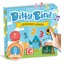 Load image into Gallery viewer, Ditty Bird Learning Songs Board Books (Rechargeable)
