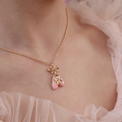 Lauren Hinkley Ballet Slippers Necklace