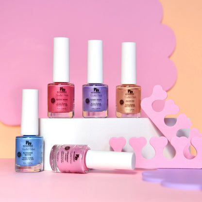 No Nasties Kids Water Based Scented Scratch Off Kids Nail Polish (Assorted)