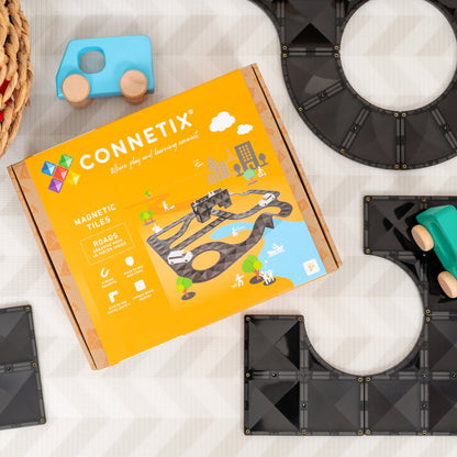 Connetix 48pc Creative Roads Pack
