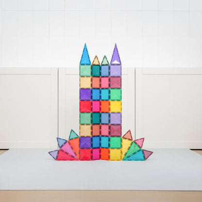 Connetix 48pc Glitter Castle Pack