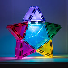 Load image into Gallery viewer, Connetix 28pc Light Star Pack
