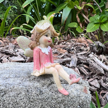 Load image into Gallery viewer, Fairy Garden Shelf Sitting Fairy (Assorted)
