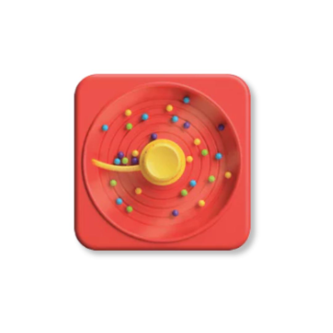 PlayTab Sensory Set 3 - Latch Mirror, Picture Dial, Sweeper Tiles