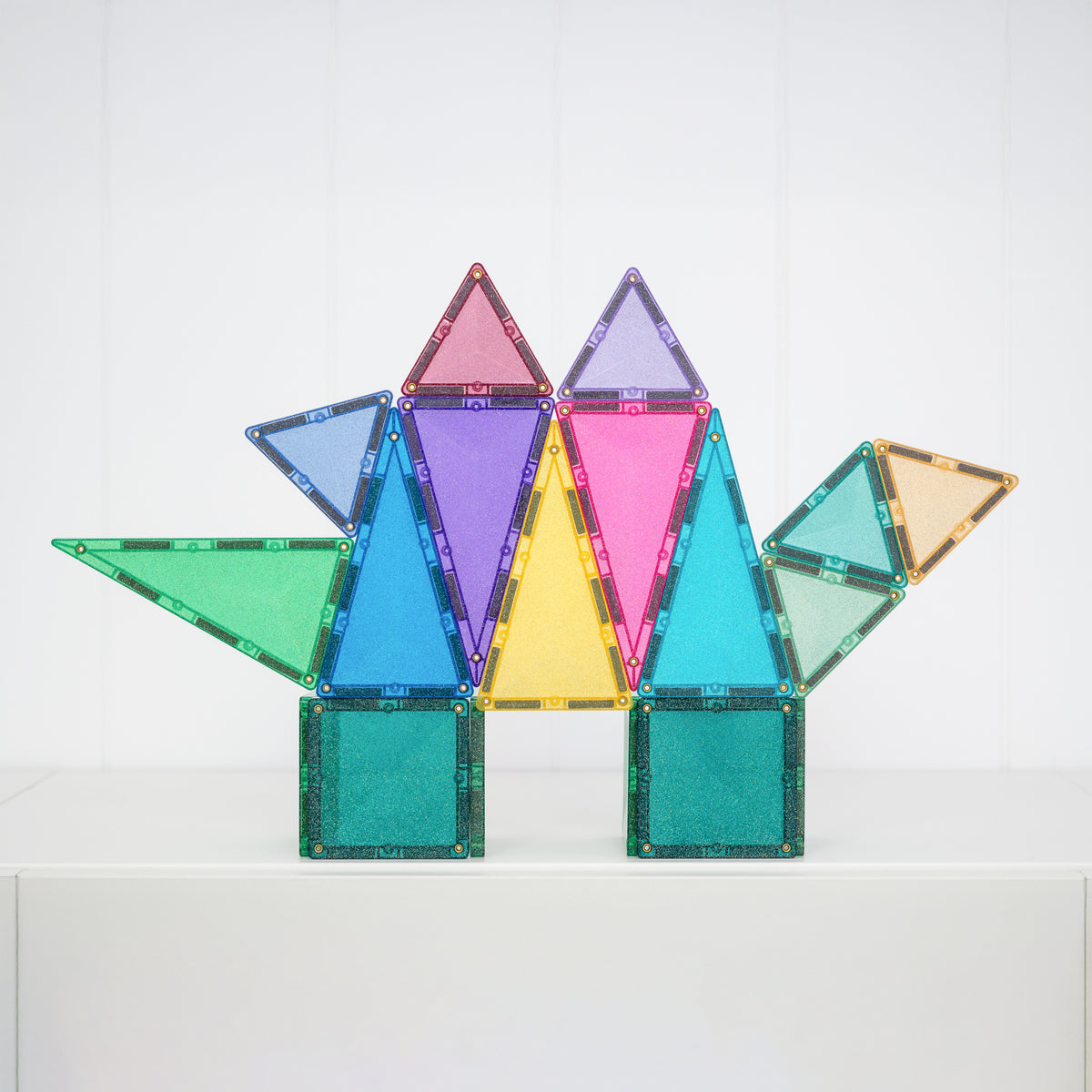 Connetix 48pc Glitter Castle Pack