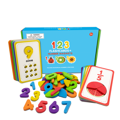 Curious Columbus Flash Cards & 123 Magnetic Numbers