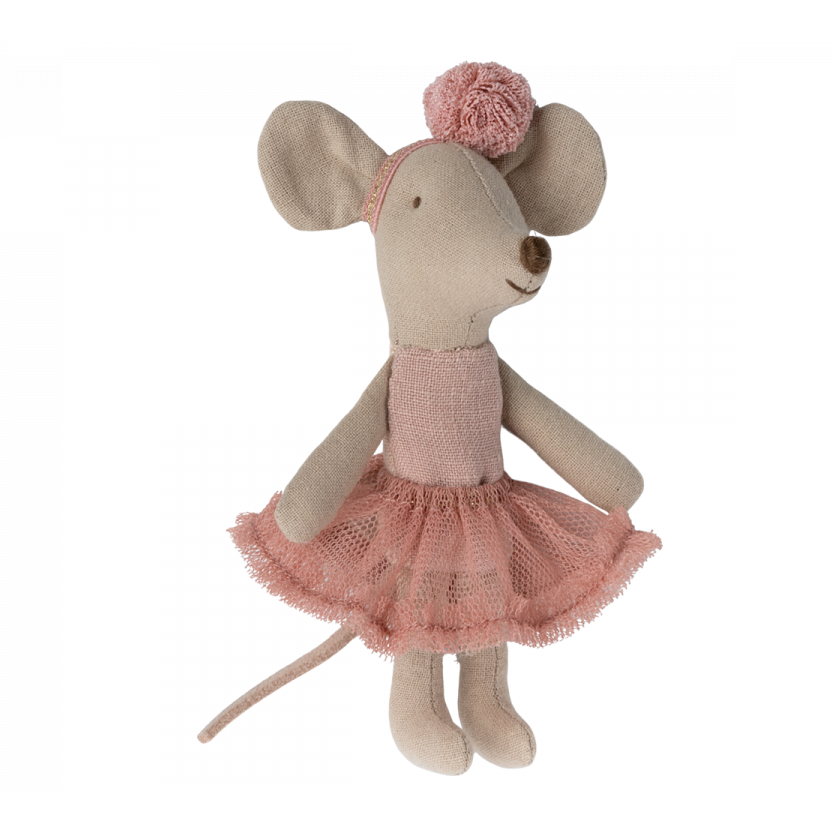 Maileg Ballerina Mouse Little Sister (Assorted)