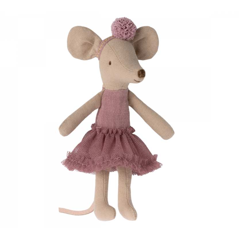 Maileg Ballerina Mouse Big Sister - Heather
