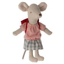 Load image into Gallery viewer, Maileg Tricycle Mouse Big Sister with Bag 2024 (Assorted) *** PRE-ORDER July ***
