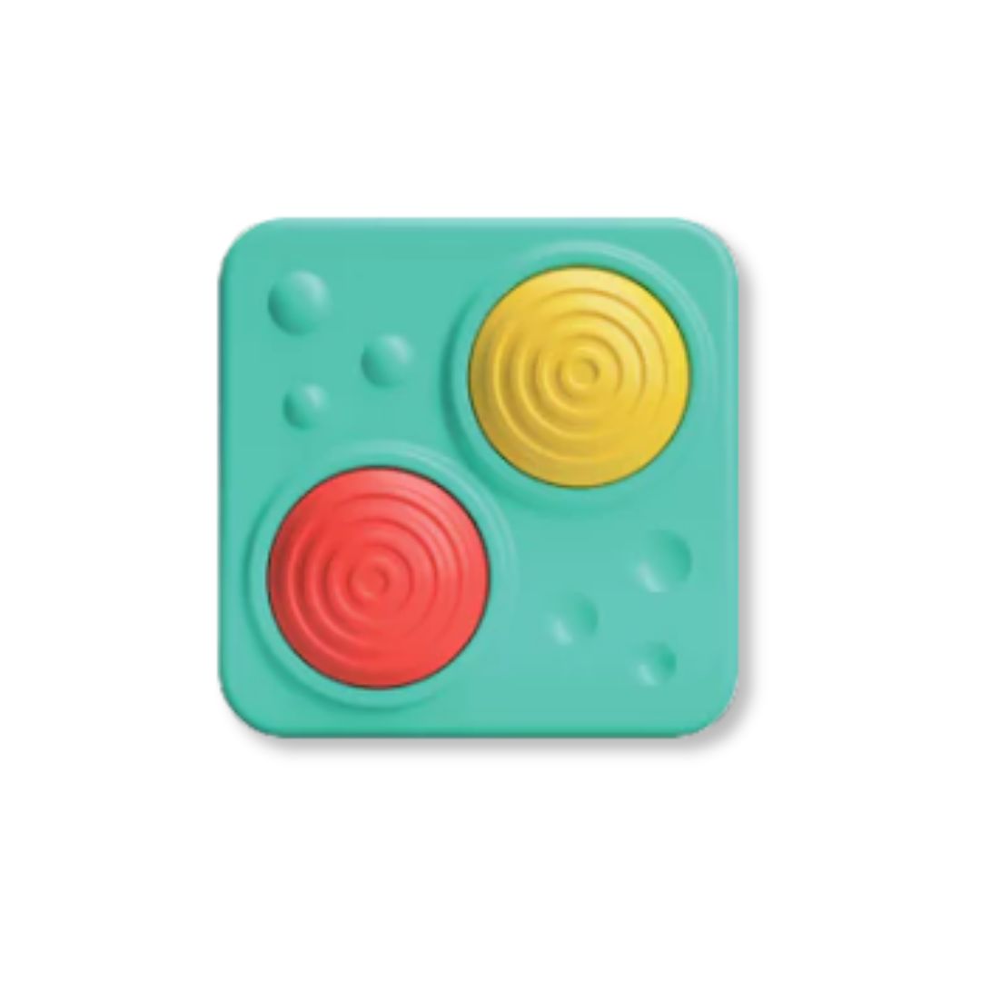 PlayTab Sensory Set 4 - Gears, Lenticular, Squeaker Tiles