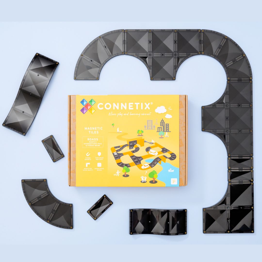 Connetix 16pc Ramps & Intersections Pack