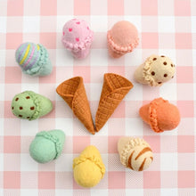 Load image into Gallery viewer, Tara Treasure Felt Ice Cream Set
