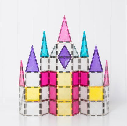 Connetix 56pc Glitter Unicorn Pack