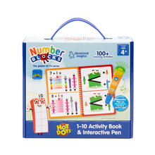 Load image into Gallery viewer, NUMBERBLOCKS® Hot Dots® 1-10 Activity Book &amp; Interactive Pen

