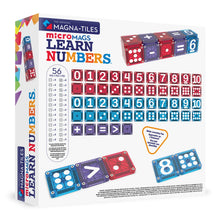 Load image into Gallery viewer, Magna Tiles 56pc MicroMAGS - Learn Numbers
