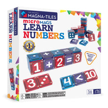Load image into Gallery viewer, Magna Tiles 56pc MicroMAGS - Learn Numbers

