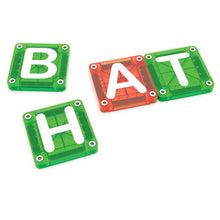 Load image into Gallery viewer, Magna Tiles 56pc MicroMAGS - Learn Letters

