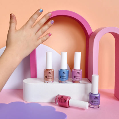 No Nasties Kids Water Based Scented Scratch Off Kids Nail Polish (Assorted)
