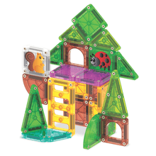 Load image into Gallery viewer, Magna Tiles 24pc microMAGS - Tree House Travel Set
