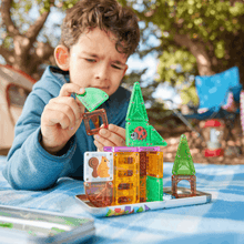 Load image into Gallery viewer, Magna Tiles 24pc microMAGS - Tree House Travel Set
