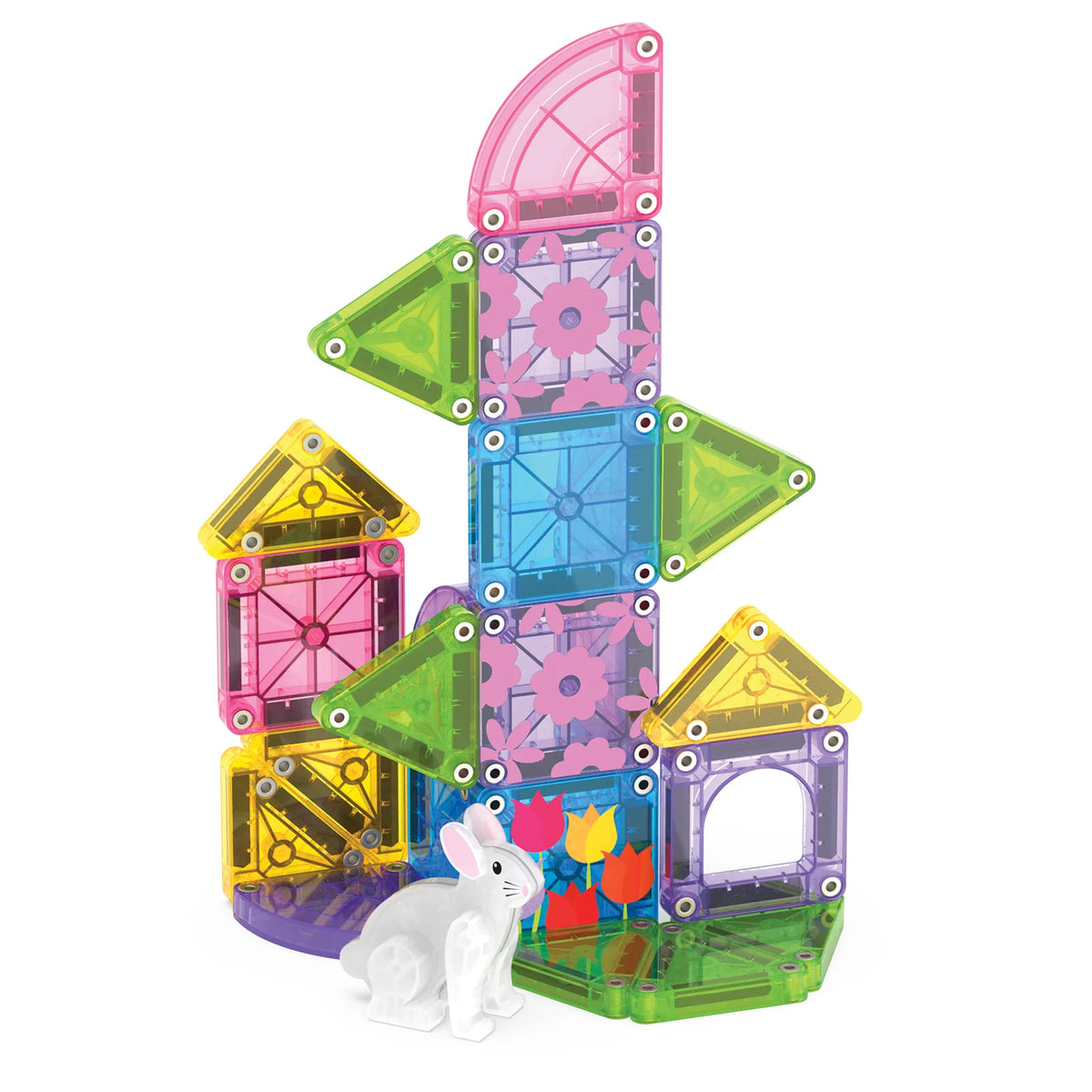 Magna Tiles 24pc Travel Spring Garden