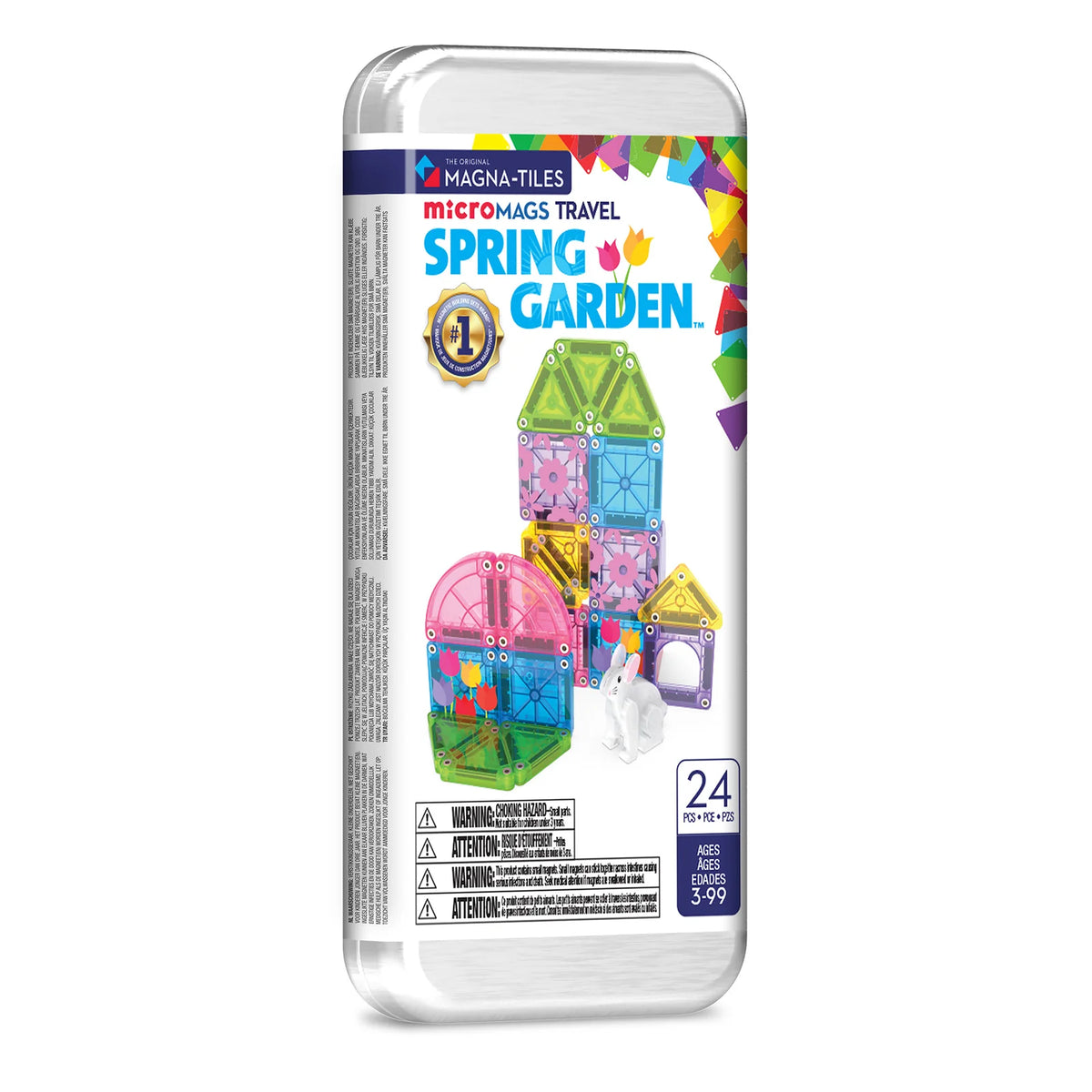 Magna Tiles 24pc Travel Spring Garden