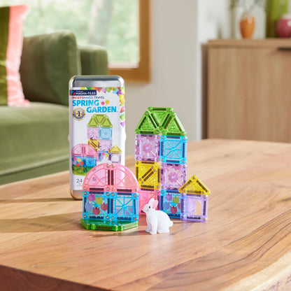 Magna Tiles 24pc Travel Spring Garden