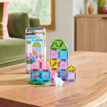 Load image into Gallery viewer, Magna Tiles 24pc Travel Spring Garden
