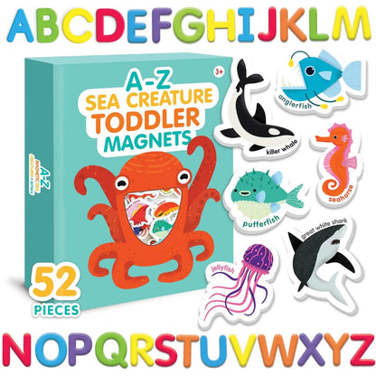Curious Columbus Magnetic Sea Creatures & Letters