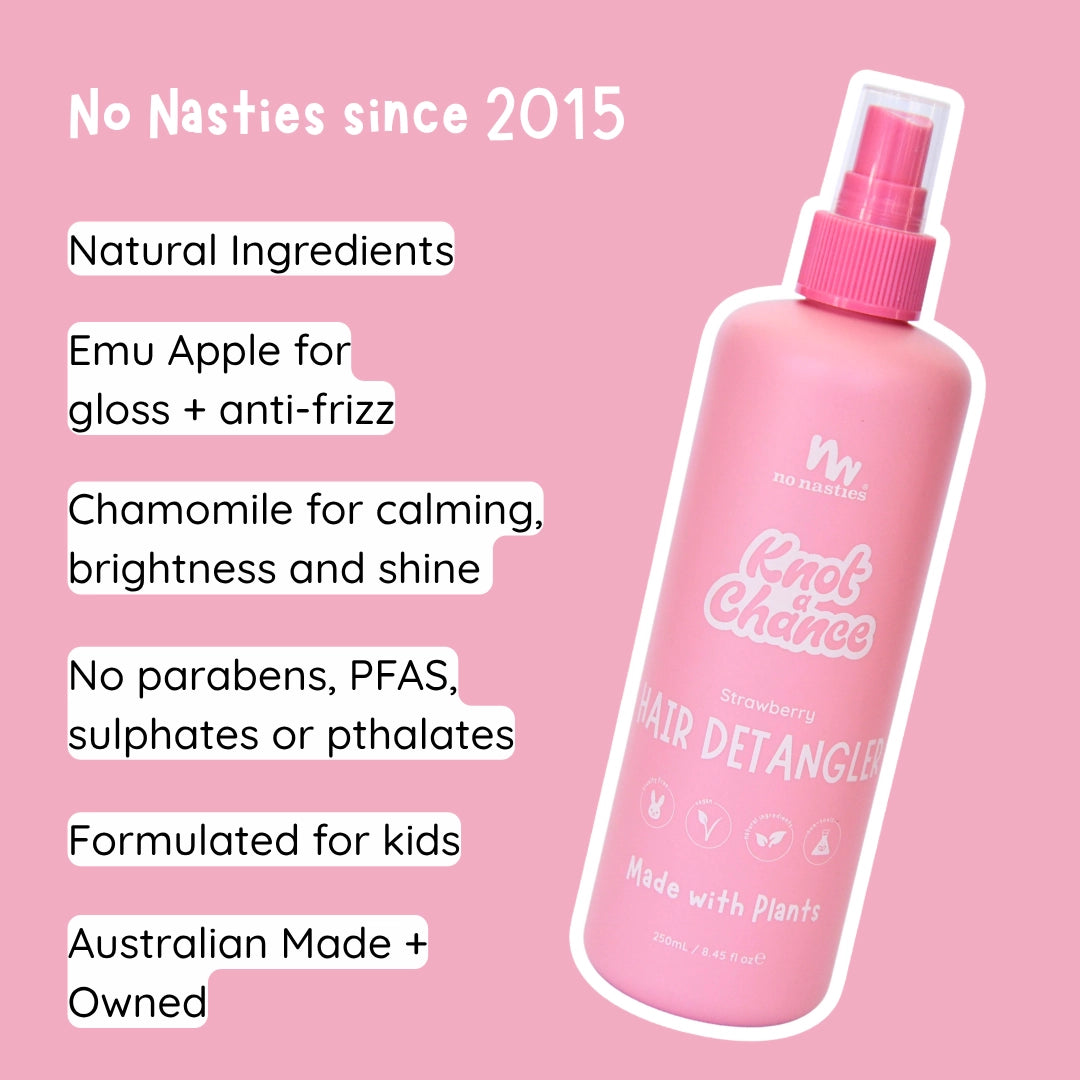 No Nasties Kids Natural Plant Based Hair Detangler