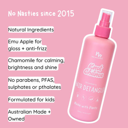No Nasties Kids Natural Plant Based Hair Detangler