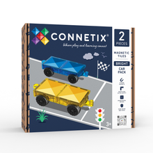 Load image into Gallery viewer, Connetix Bright 2pc Car Pack ** Arriving Late September **
