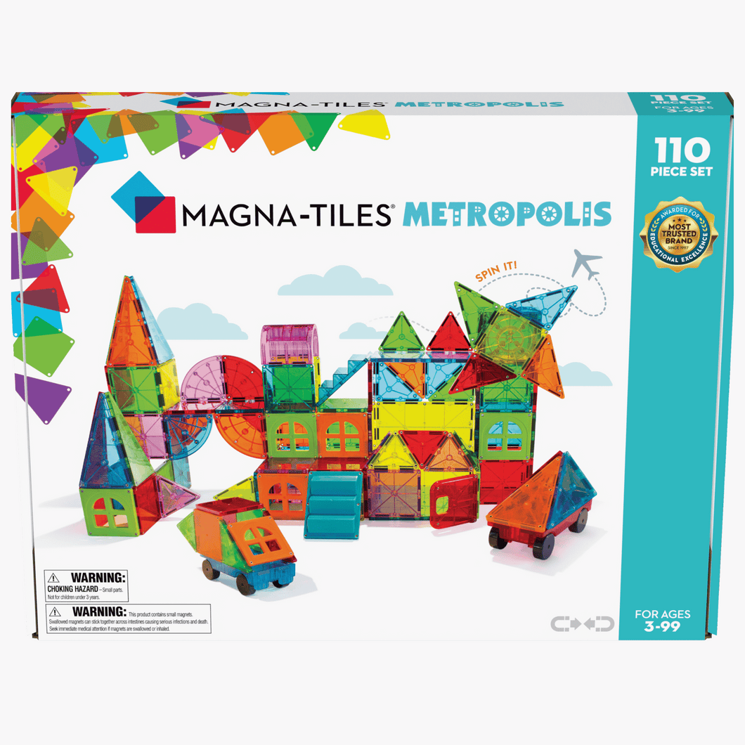 Magna Tiles 110pc Metropolis Set