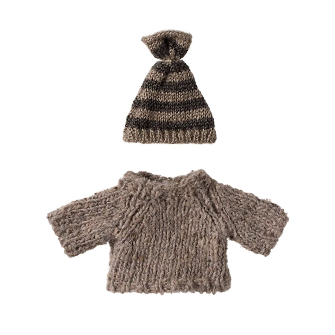 Maileg Knitted Sweater and Hat (Assorted)