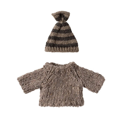 Maileg Knitted Sweater and Hat (Assorted)