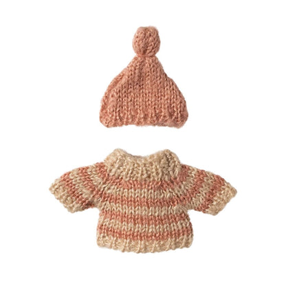Maileg Knitted Sweater and Hat (Assorted)