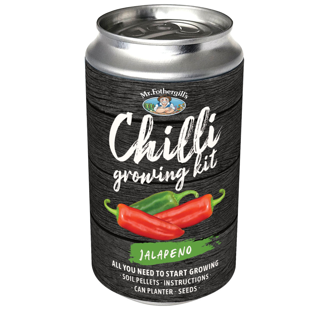 Mr Fothergill's Chilli Can Grow Kit - Jalapeño