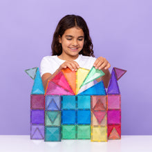Load image into Gallery viewer, Connetix 48pc Glitter Castle Pack
