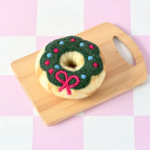 Load image into Gallery viewer, Tara Treasures Felt Christmas Doughnuts (Assorted)
