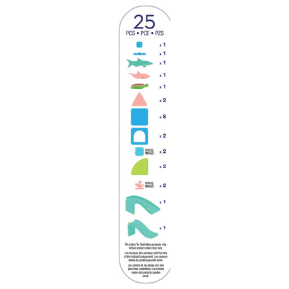 Magna Tiles 25pc Coral Reef Set