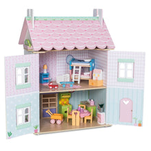 Load image into Gallery viewer, Le Toy Van Daisylane Sweetheart Cottage with Furniture
