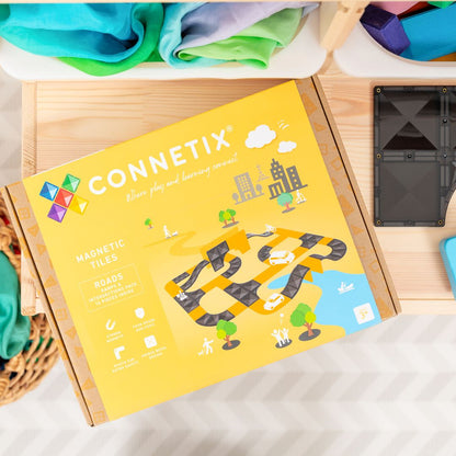 Connetix 16pc Ramps & Intersections Pack
