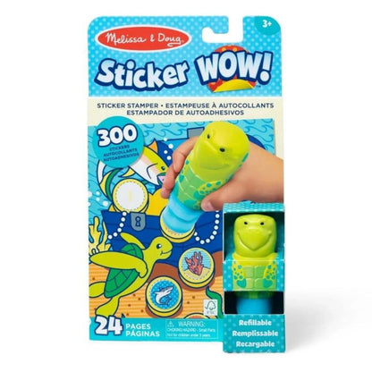 Melissa & Doug Sticker WOW! Activity Pad Set - Turtle ** FINAL SALE **