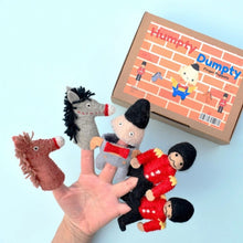 Load image into Gallery viewer, Tara Treasure Humpty Dumpty Finger Puppet Set
