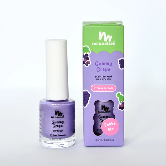 No Nasties Kids Water Based Scented Scratch Off Kids Nail Polish (Assorted)