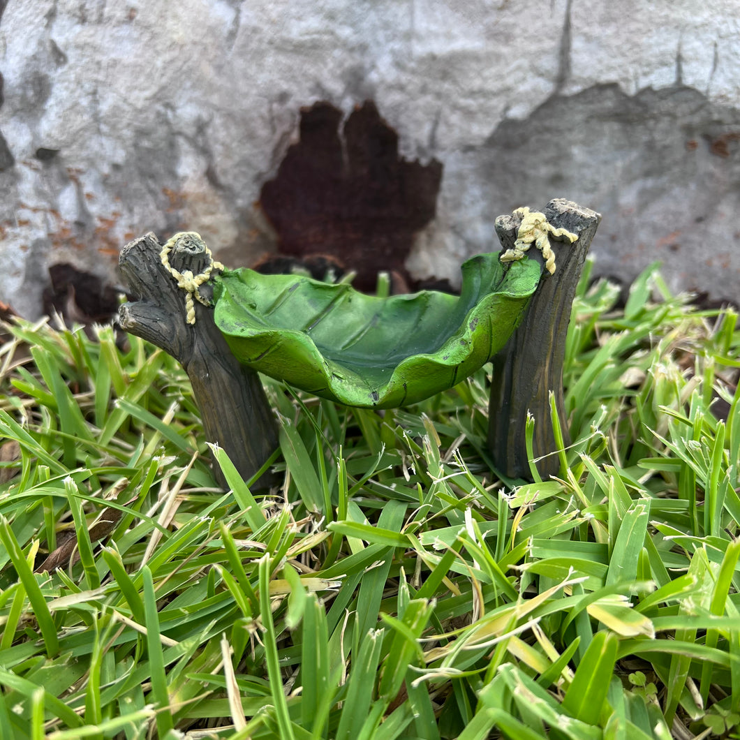 Fairy Garden Leaf Hammock