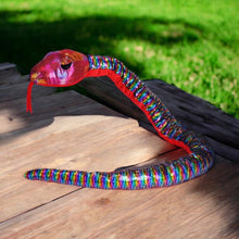 Load image into Gallery viewer, Wild Republic Jumbo Sequin Snake (Assorted)
